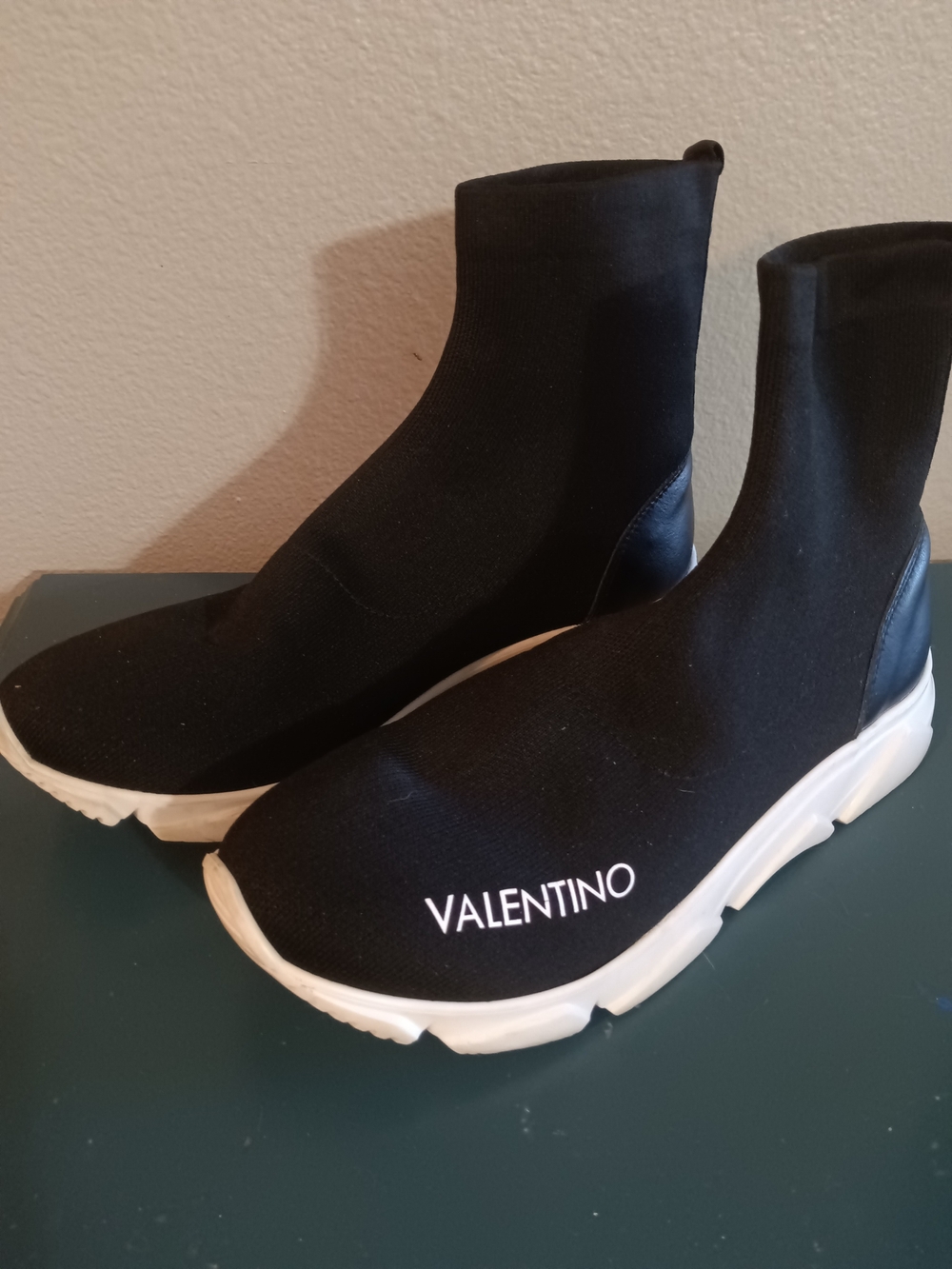 Valentino Men’s Black Sock Sneaker